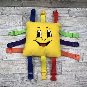 BUCKLE TOY "Bongo" Yellow Square